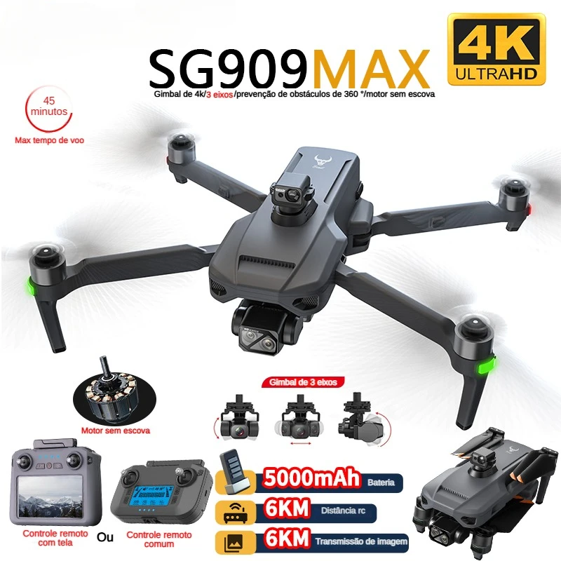 Drone Mapping - ZLL SG909 SG909MAX Drone profesional, Drone