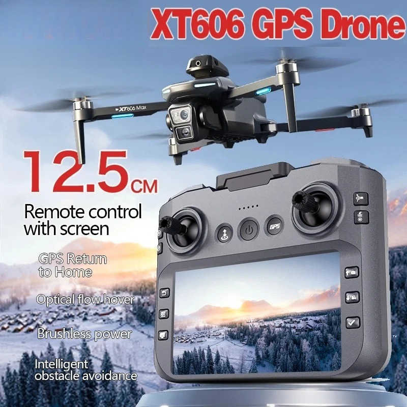 Drone GPS XT606 MAX Asli 4k Pr - Drone Surveying ulasan dan harga