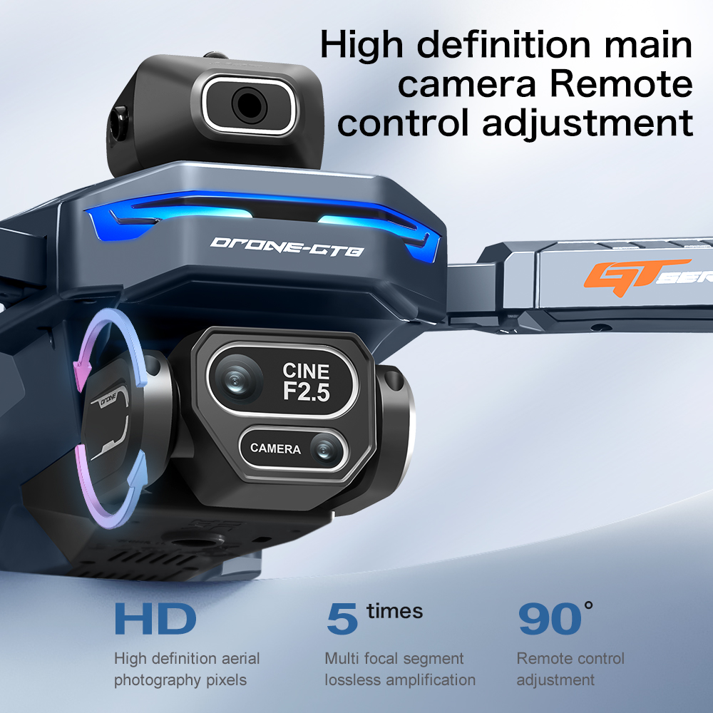 Drone RC GT8 HD BARU 4K Profes - Drone Mapping ulasan dan harga