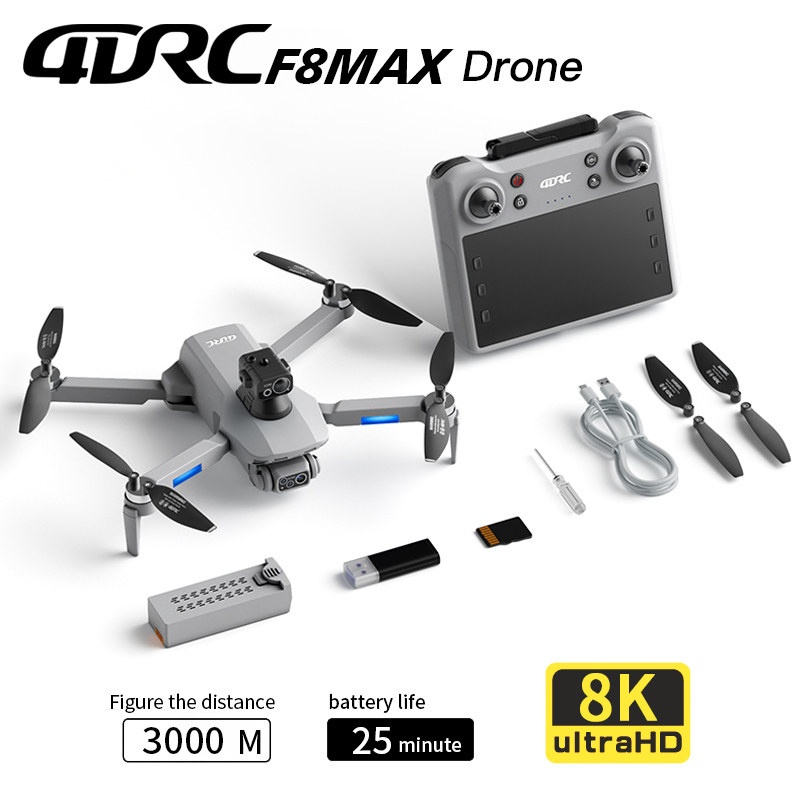 Drone Profesional F8 MAX GPS d - Drone Mapping ulasan dan harga